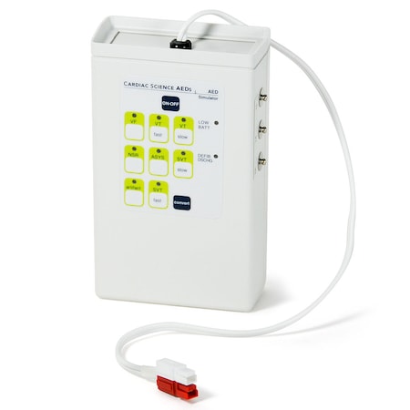 Powerheart G3 AED Simulator With 3-Mead Terminals